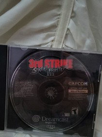 Street Fighter III: 3rd Strike Sega Dreamcast, 2000 Video Game Rated T Disc Only