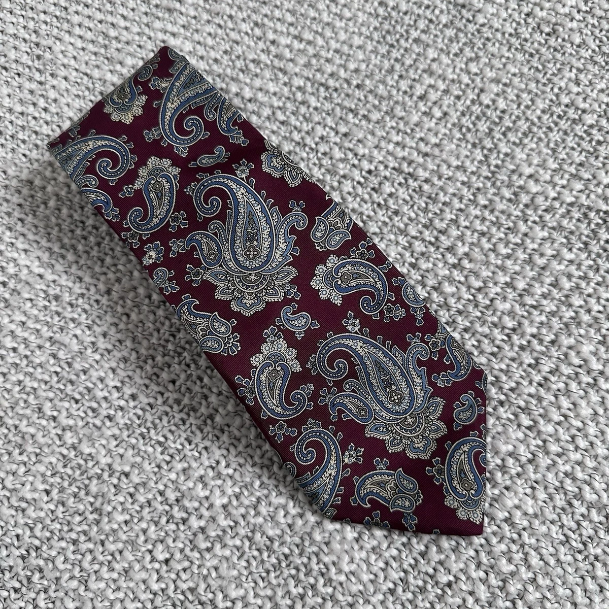 Vintage Cherry Picking Tie by Liberty of London 100% Silk Liberty of London Men main image 4