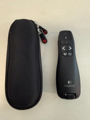 Logitech R-400 Laser Pointer/Presenter Remote Control, Original Cover,