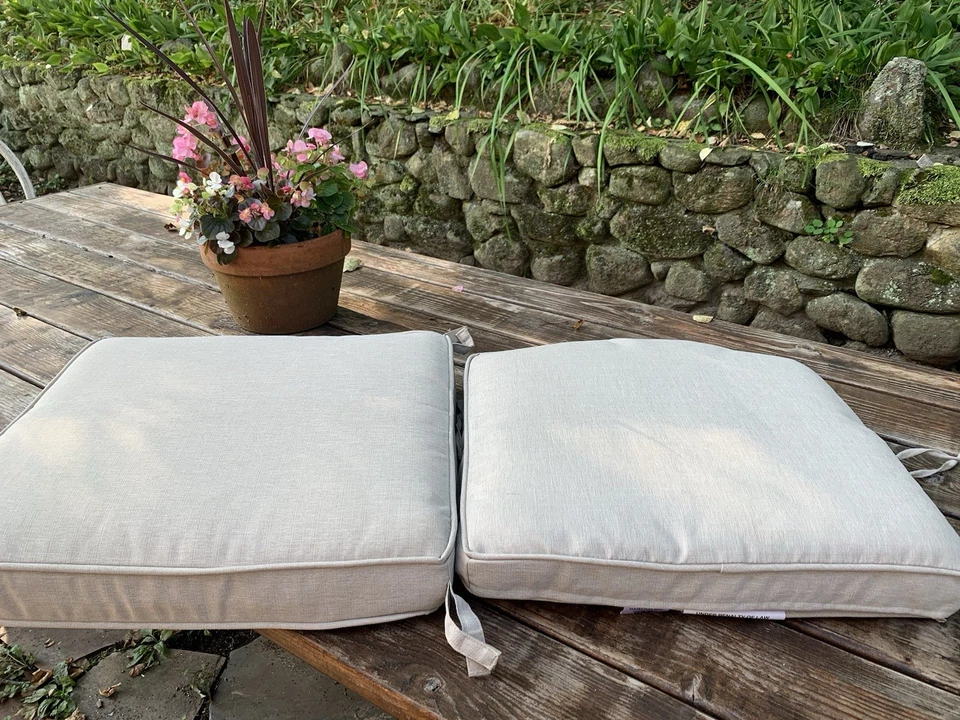 Laurel oaks 20.25 In. x 22 in. Two Piece outdoor Dining Chair Replacement Set - Image 2 of 4