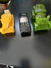 3 vintage avon cars empty bottles wild country veteran car 1902 new world