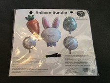 Paquete de 5 globos de Pascua con peso