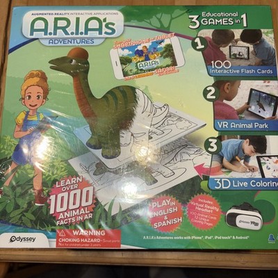Odyssey ARIA's Adventures Educational Gaming System with Virtual Reality Headset