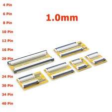 1.0mm FPC/FFC Flexible Flat Ribbon Cable Extension Board Connector Adapter 4-40P