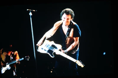 Bruce Springsteen Foto Transparenz On Stage Positive 1980er Promotion - Bild 1 von 4