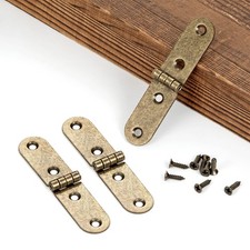 YCSJ 20 Pieces Antique Brass Jewelry Box Hardware Hinges for