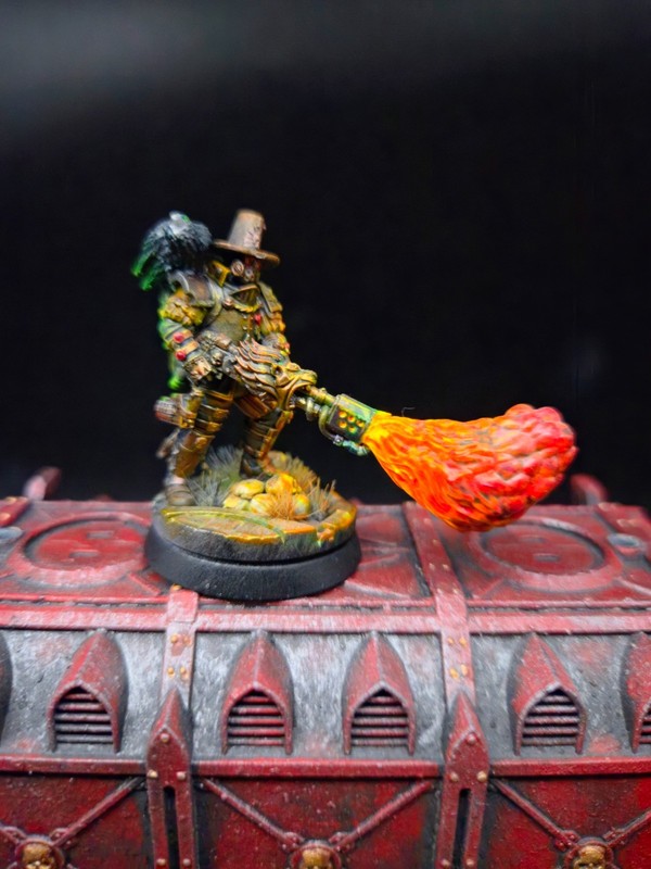 Artel W Miniatures, Witch Hunter Hanzel von Schwarzwald. Well Painted & Based.