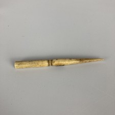 Antique Carved Bodkin Sewing Needle Awl Handmade 2.5 Inch