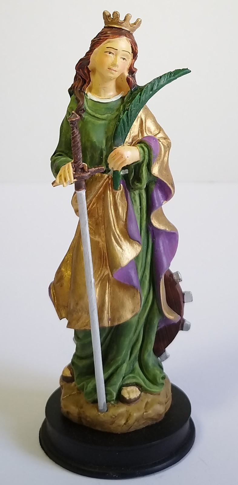 Saints and Blesseds Saint Catherine of Alexandria 5" Figure Statue Figurine