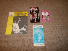 ELVIS PRESLEY 1974 A GUIDE TO WHATS HAPPENING NOW LAS VEGAS HILTON YELLOW STYLE