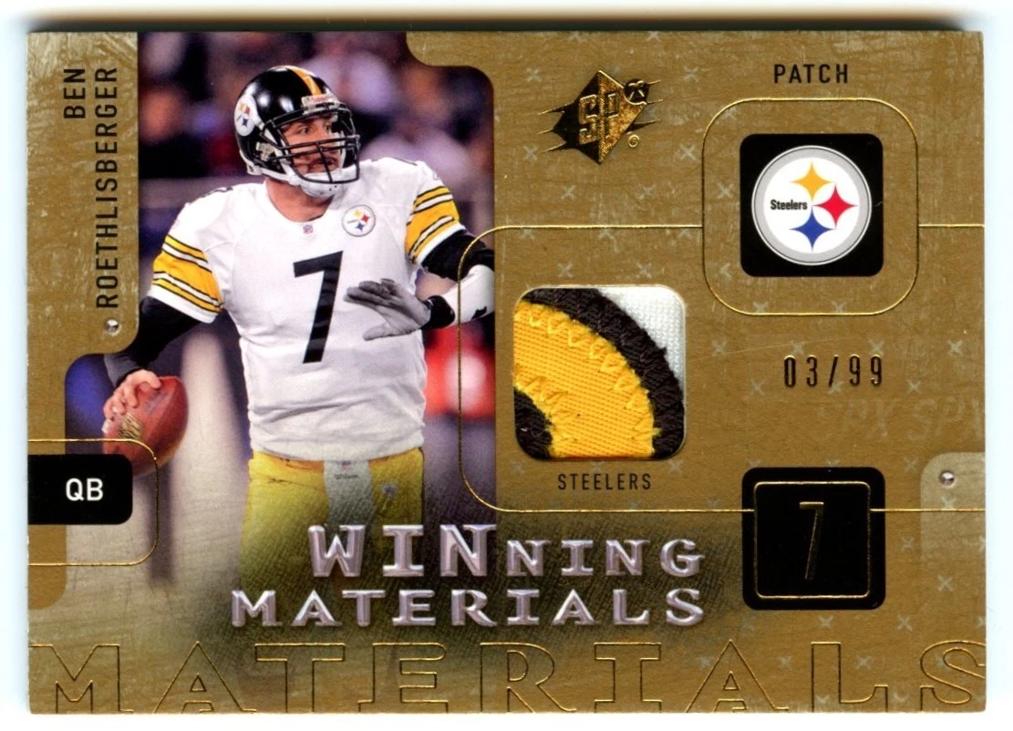 Ben Roethlisberger Football Sports Trading Cards & Accessories