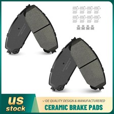 Front and Rear Ceramic Brake Pads For 2014 - ...