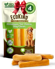 Ecokind Premium Gold Yak Cheese Himalayan Dog Chews, Dog Treats Large Breed, All