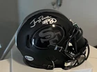 Jerry Rice Signed San Francisco 49ers Mini Helmet Nike Visor/ Clips & Metal FM🔥