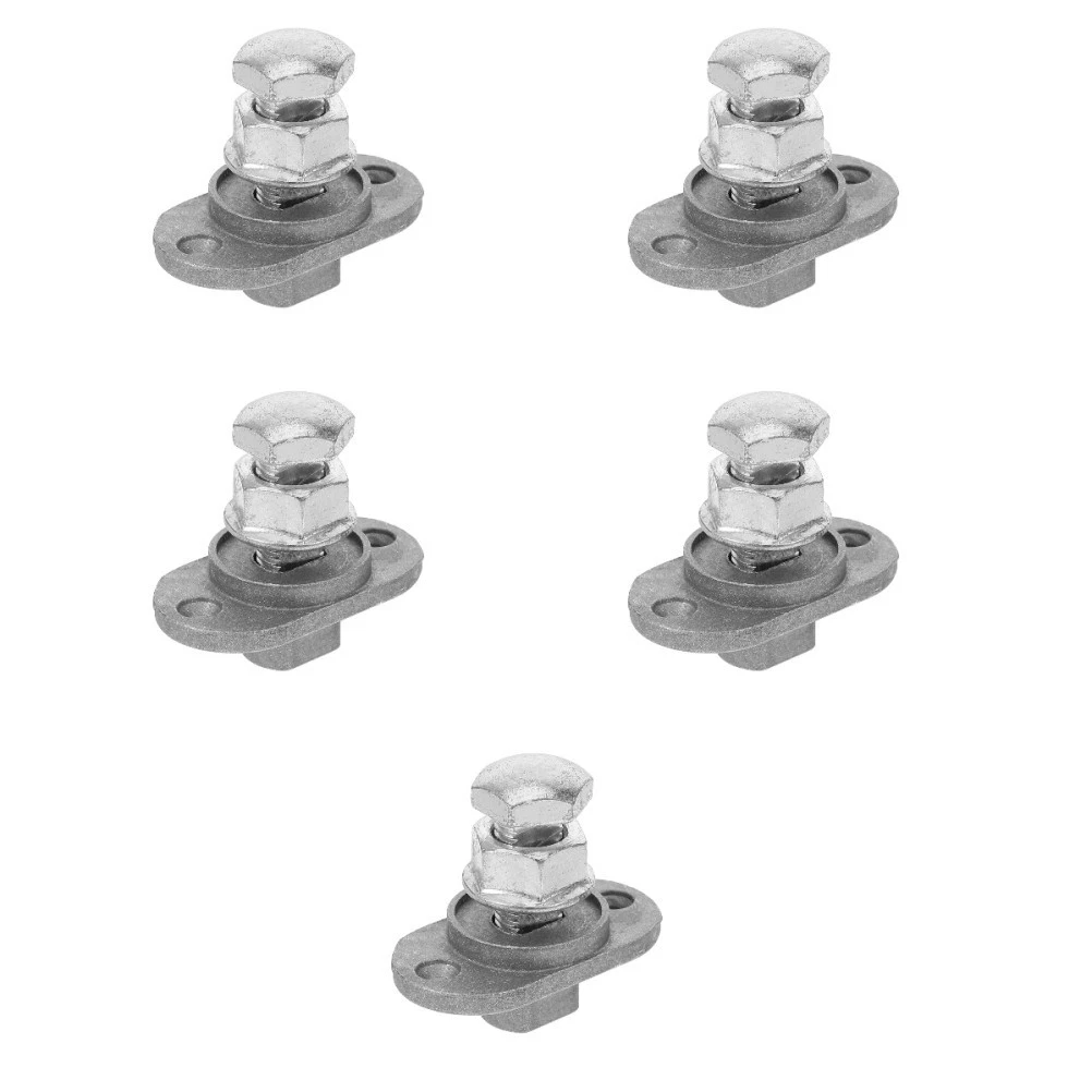 5Pcs Pool Table Screws Aluminum Silver Durable Table Leveling Micro Adjust