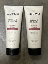 Cremo Original Formula Concentrated Shave Cream Classic, 6 Fl. Oz. 2Pack