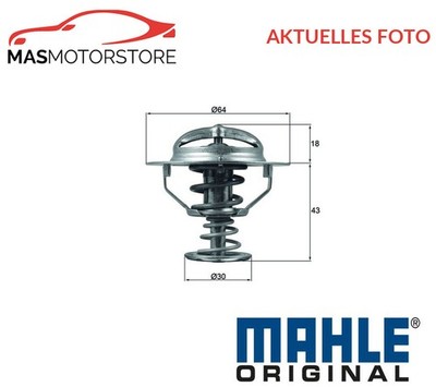 KÜHLFLÜSSIGKEIT KÜHLER THERMOSTAT MAHLE ORIGINAL TX 114 82D P FÜR DODGE 2.5L