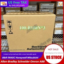 AB CONTACTOR Motor Starter Catalog Number 100-B180N*3 120VAC Coil600 US Free Tax