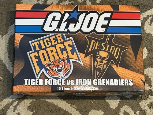 GI Joe Tiger Force vs Iron Grenadiers Convention Box Set Joecon 2015 Hasbro MISB