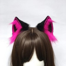 Customized Fold Anime Beast Animal Corgi Dog Ears Hairhoop Headwear Cosplay Prop