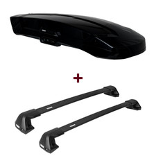 Dachbox Thule Vector M + Dachträger Thule für VW Arteon Shooting Brake Typ 3H9