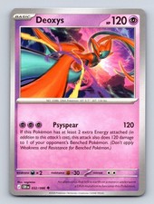 DEOXYS 032/086 UC CHAOS RISING POKEMON NM