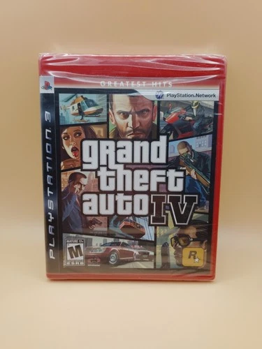 NEW SEALED- Grand Theft Auto IV (PlayStation 3, PS3) GTA IV Greatest Hits