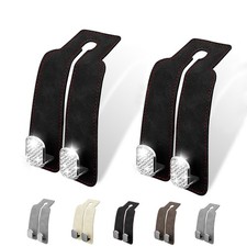 Bling Car Purse Hook Rhinestone Headrest Hooks for Car Interior Organization ...