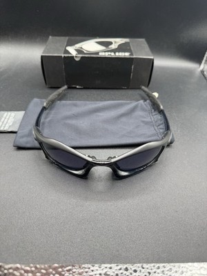 Oakley Splice Crystal Black/Matte Black w/Grey Lenses 03-724 | eBay