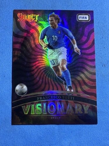 Francesco Totti #20 2024 Panini Select FIFA Visionary card