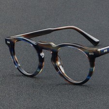 BETSION Round Reading Glasses Men Women Readers Acetate Retro Eyeglass frames