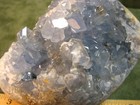 4.1LB 5.4IN x 3.9IN x 3.1IN NATURAL BABY BLUE CELESTITE GEODE MADAGASCAR #278 — photo 10