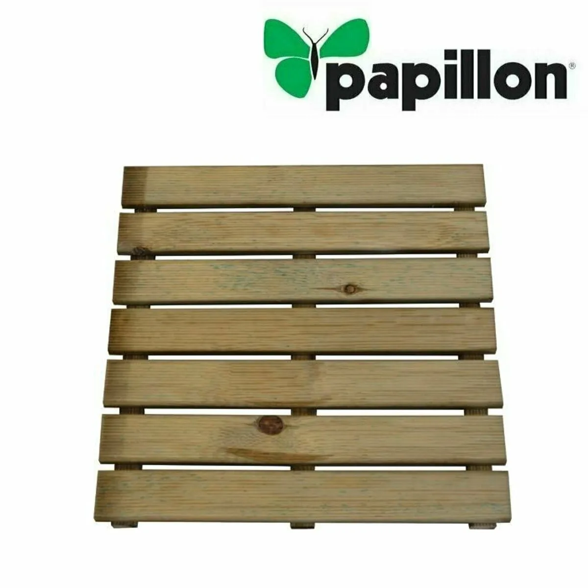 Pedana Doccia Legno 50x50 cm Autoclavato Pino Piscina Giardino Esterno