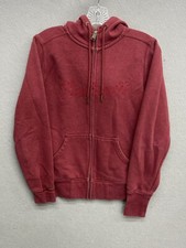 Carhartt Clarksburg Full Zip Women's Small Soft  Comfy Hoodie Maroon 100704