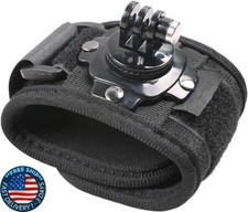 Soporte para correa de muñeca compatible con GoPro Hero 12/11/10/9/8/7/6/5 negro