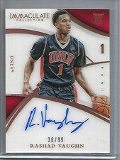 Rashad Vaughn 15/16 Immaculate Collection Autograph Rookie #36/99