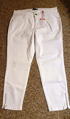 7/8 Stretch Jeans v. Creation L Premium Mod. London, Gr. K 25, 50, weiß, Neu 1xn