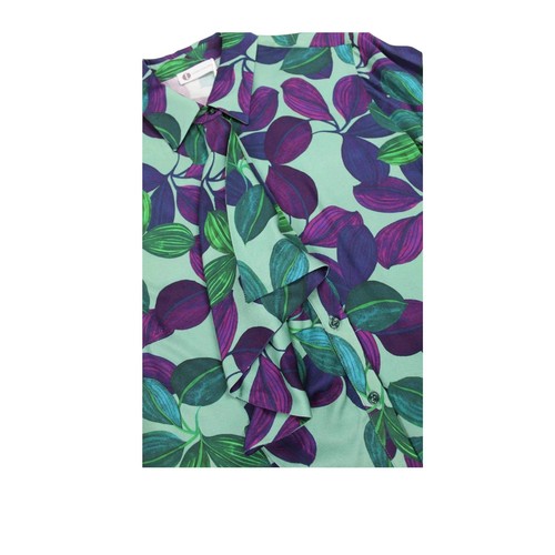 CAMICIA CAMICIE BLUSA DONNA DIANA GALLESI 5231R001236N 41 FIORI ORIGINAL AI 2024 - Picture 2 of 3