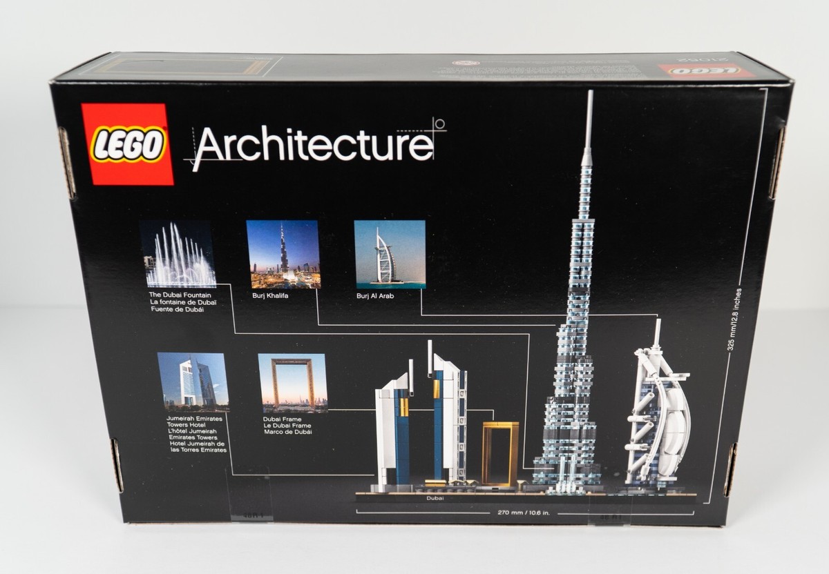 LEGO Architecture Dubai 21052 (740 Pcs) Retired Set. New+Sealed