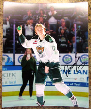 Julius Miettinen SIGNED 8X10 MATTE PHOTO U17 FINLAND SEATTLE KRAKEN (E)