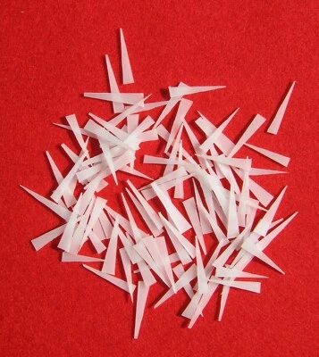 HUGH CRAIG HARPSICHORDS 200 DELRIN PLECTRUM/PLECTRA for HARPSICHORDS-BEST BUY-Length 5/8" (15mm)