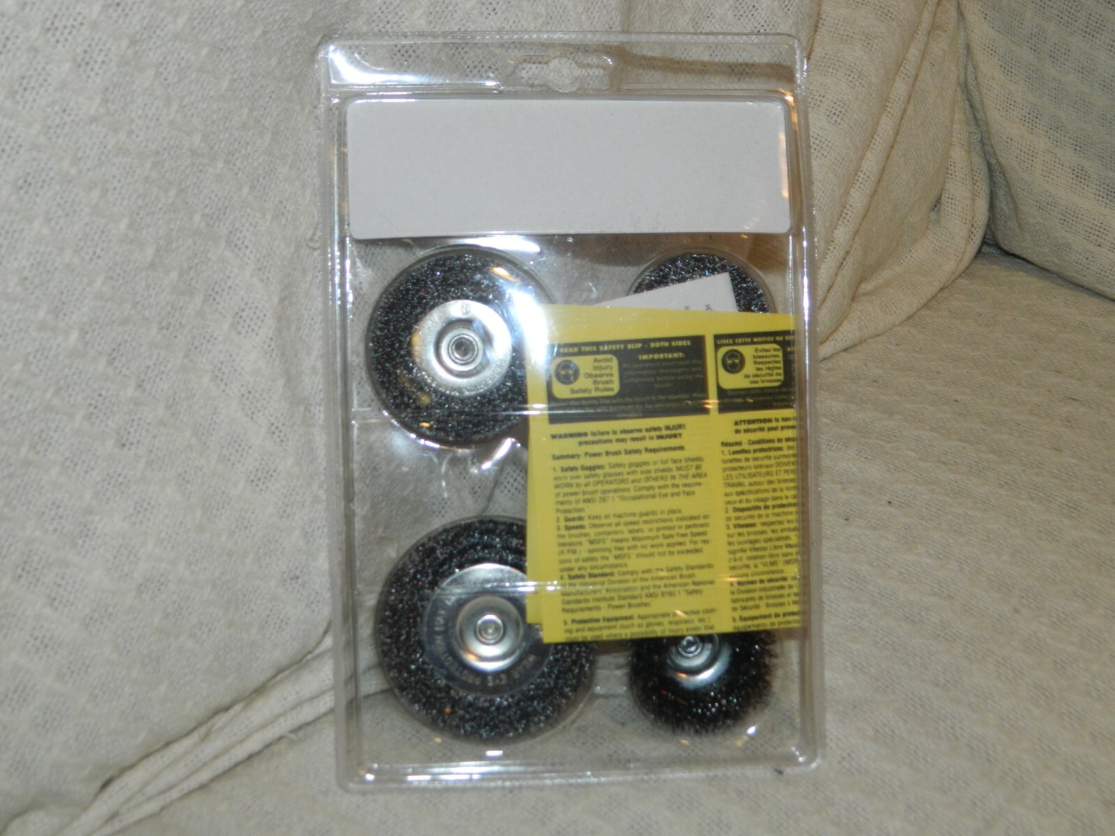 Harbor Freight 6 Piece Wire Wheels and Cup Brush Set NEW eBay