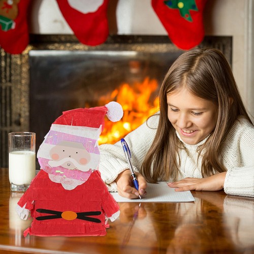 Santa Claus Pinata Smashing Toy Christmas Plaything for Festive Entertainment UK - Picture 12 of 12