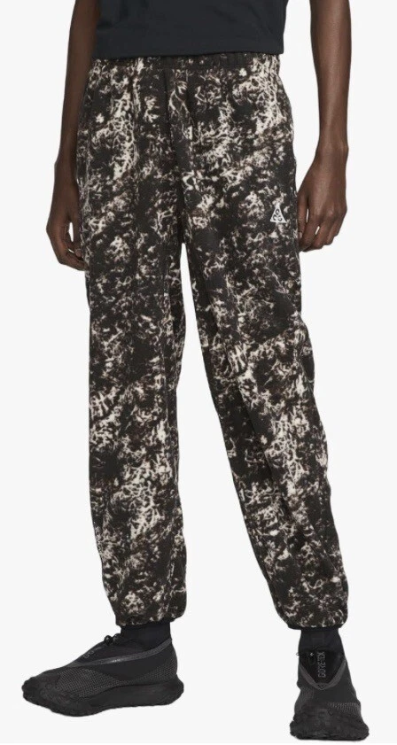 Sz XLT- Nike Men's ACG 'Wolf Tree' Polartec Trousers Pants, Light Orewood Brown.
