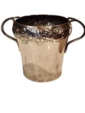 Vienna Berndorfer Metalware Factory Wine Cooler Bucket Circa 1880