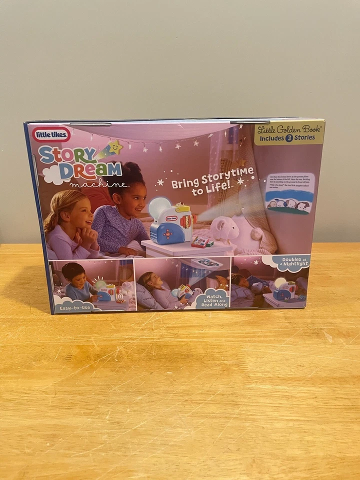 Little Tikes Story Dream Machine Toy New Projector Watch Listen Learn - Image 3 of 4