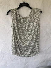 Ann Taylor Loft Ladies Blouson Peasant Style Tunic Sleeveless Size S NWT