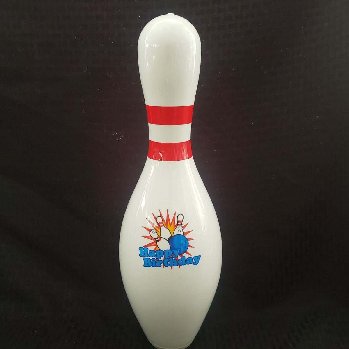 ボウリングピン　USA製品　　　  　　　ハッピーバースデー    2本です。 Happy Birthday Bowling Pin Red | eBay
