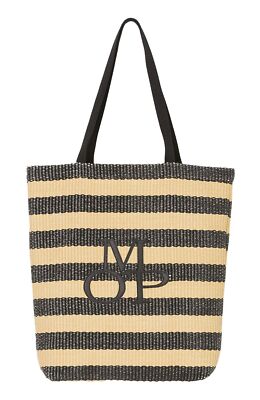 Marc O'Polo Rikke Shopper L Shopper Tasche Black schwarz beige Neu