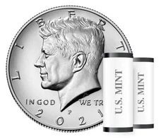 2021 KENNEDY HALF DOLLAR Set P&D (2 COIN SET) Brilliant Uncirculated!